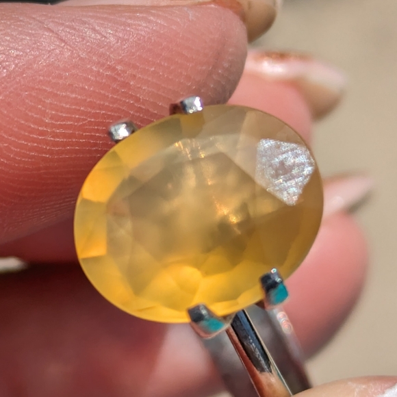 3.36 Carat Mexican Fire Opal, Loose Gemstone - Picture 5 of 5